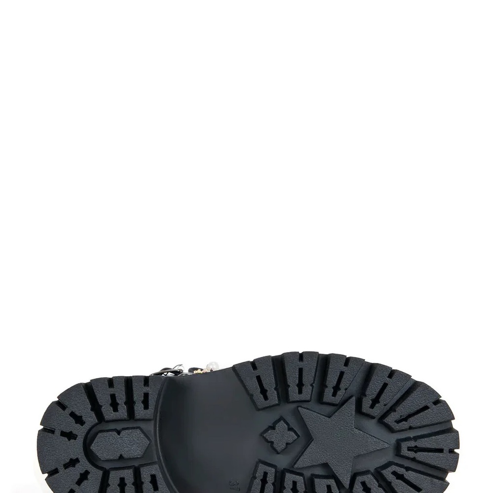 Azalea Wang Moto Charm Embellished Boot - Picture 3 of 5